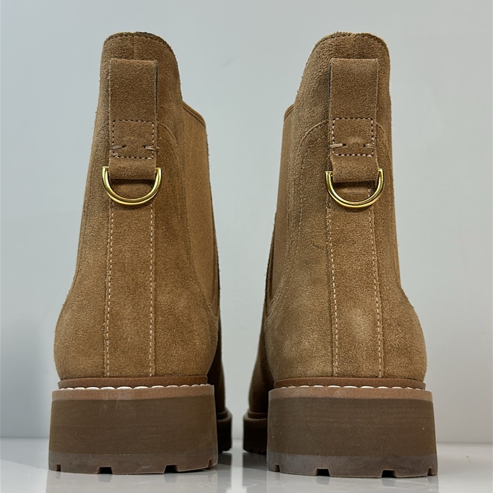 Cole Haan Greenwich Suede Waterproof Ankle Boots Size 8.5 - Picture 6 of 15